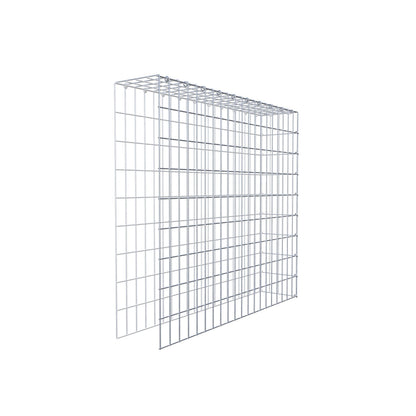 Gabião Tipo 4 100 cm x 90 cm x 20 cm (C x A x P), malhagem 5 cm x 10 cm, anel C