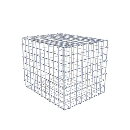 Gabione 50 cm x 40 cm x 40 cm (L x H x T), Maschenweite 5 x 5 cm, Spiralring