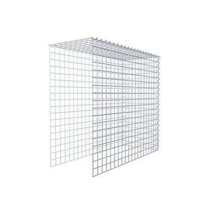 Extra gabion typ 4 100 cm x 90 cm x 40 cm (L x H x D), maskstorlek 5 cm x 5 cm, spiral