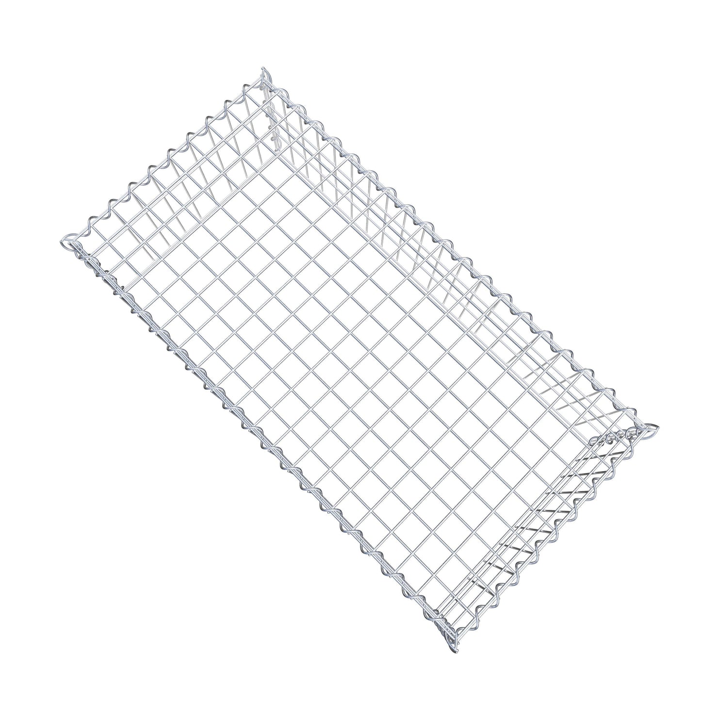 Grown-on gabion type 3 100 cm x 30 cm x 50 cm (L x H x D), mesh size 5 cm x 10 cm, spiral