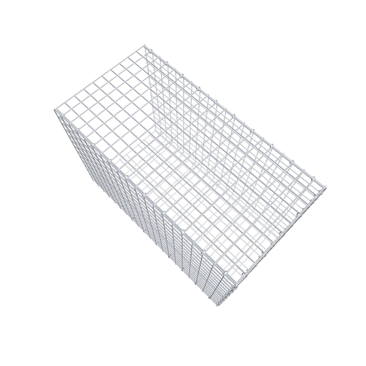 Anbaugabione Typ 2 100 cm x 70 cm x 50 cm (L x H x T), Maschenweite 5 cm x 5 cm, C-Ring