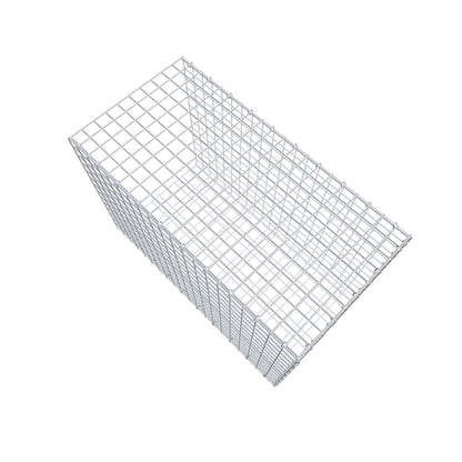 Anbaugabione Typ 2 100 cm x 70 cm x 50 cm (L x H x T), Maschenweite 5 cm x 5 cm, C-Ring