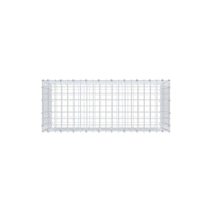 Gabion 100 cm x 50 cm x 40 cm (L x H x D), mesh size 5 x 5 cm, spiral ring