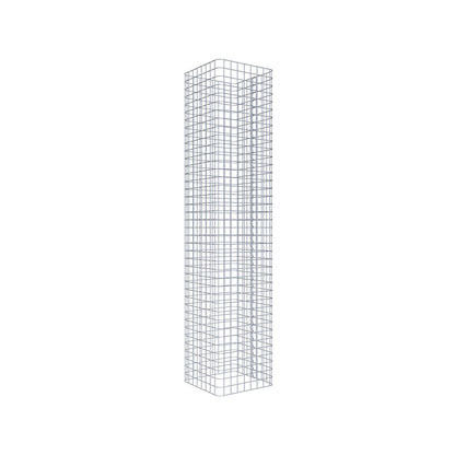 Gabion column square 42 cm x 42 cm, 200 cm high, MW 5 cm x 5 cm