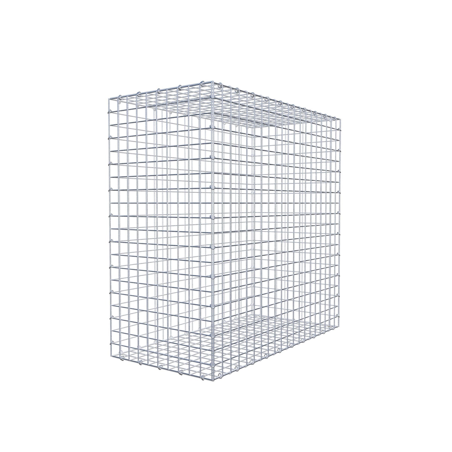 Gabion 100 cm x 100 cm x 50 cm (L x H x D), maskestørrelse 5 cm x 5 cm, C-ring