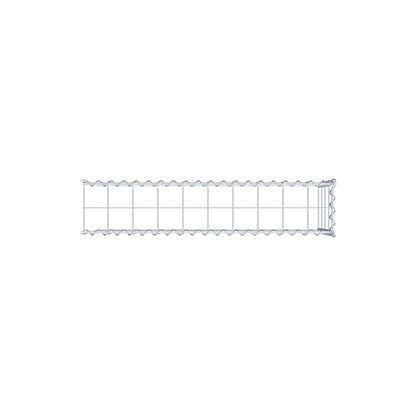 Gabião Tipo 4 100 cm x 40 cm x 20 cm (C x A x P), malhagem 10 cm x 10 cm, espiral