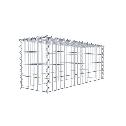 Extra gabion typ 3 100 cm x 40 cm x 30 cm (L x H x D), maskstorlek 5 cm x 10 cm, spiral