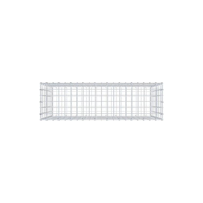 Gabion 100 cm x 70 cm x 30 cm (L x H x D), mesh size 5 cm x 10 cm, C-ring