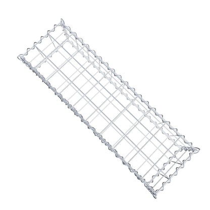 Gabião 100 cm x 20 cm x 30 cm (C x A x P), malhagem 10 cm x 10 cm, espiral