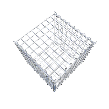 Grown-on gabion type 2 40 cm x 40 cm x 40 cm (L x H x D), mesh size 5 cm x 5 cm, spiral