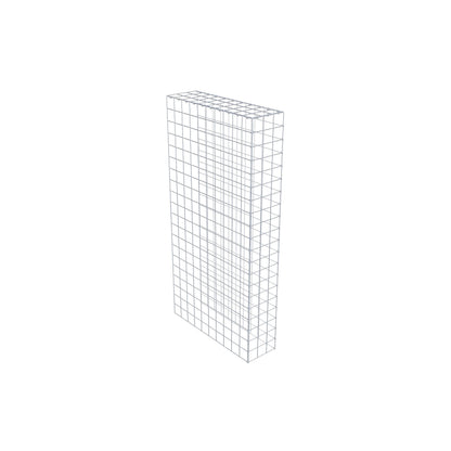 Mounted gabion type 4 200 cm x 100 cm x 30 cm (L x H x D), mesh size 10 cm x 10 cm, C-ring