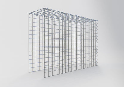 Gabion rapporté type 4 100 cm x 70 cm x 30 cm (L x H x P), mailles 5 cm x 5 cm, spirale