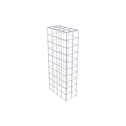 Gabbione aggiuntivo di tipo 3 100 cm x 40 cm x 20 cm (L x A x P), maglia 10 cm x 10 cm, anello a C