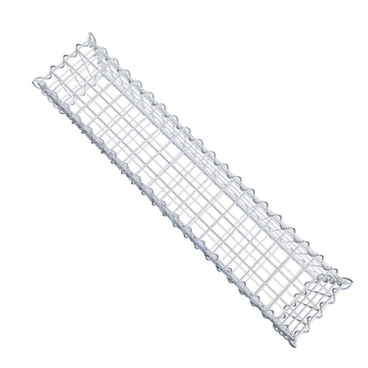 Gabion 100 cm x 20 cm x 20 cm (L x H x D), mesh size 5 cm x 5 cm, spiral
