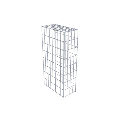 Pila adicional tipo 4 80 cm x 40 cm x 20 cm (L x A x P), malla 5 cm x 10 cm, anillo en C