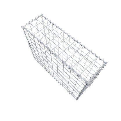 Gabion 100 cm x 80 cm x 30 cm (L x H x D), mesh size 10 cm x 10 cm, spiral