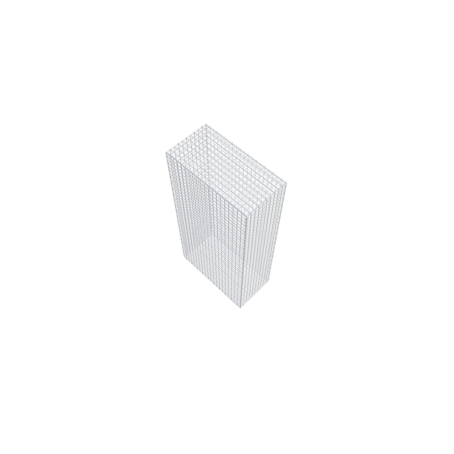 Gavión 200 cm x 100 cm x 50 cm (L x A x P), malla 5 cm x 5 cm, anillo en C