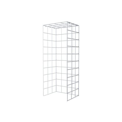 Pile aggiuntivo tipo 4 100 cm x 30 cm x 40 cm (L x H x P), maglia 10 cm x 10 cm, anello a C