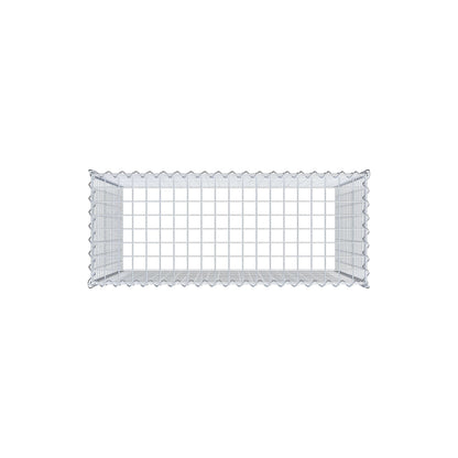 Extra gabion typ 3 100 cm x 90 cm x 40 cm (L x H x D), maskstorlek 5 cm x 5 cm, spiral