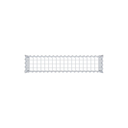 Anbaugabione Typ 3 100 cm x 30 cm x 20 cm (L x H x T), Maschenweite 5 cm x 5 cm, Spirale