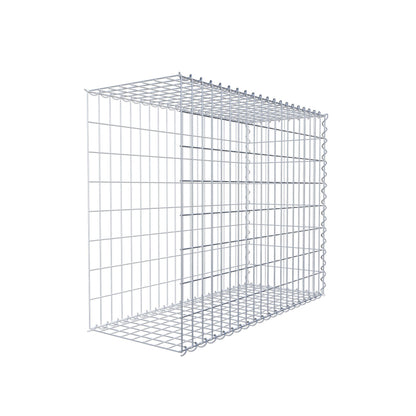 Gabião tipo 2 100 cm x 80 cm x 40 cm (C x A x P), malhagem 5 cm x 10 cm, espiral