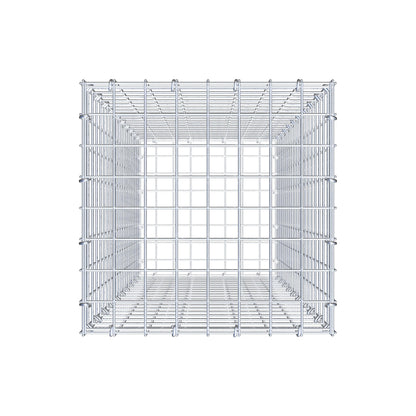 Schanskorf 100 cm x 40 cm x 40 cm (L x H x D), maaswijdte 5 cm x 5 cm, C-ring