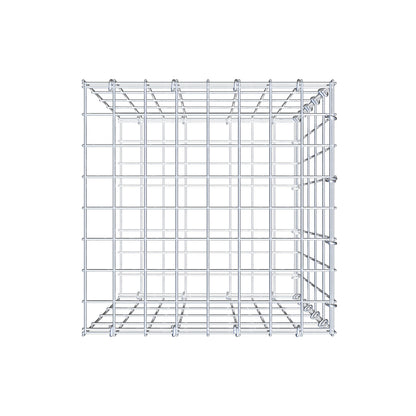 Anbaugabione Typ 2 50 cm x 40 cm x 40 cm, Maschenweite 5 cm x 10 cm, C-Ring