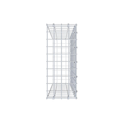 Opzetpaal type 2 100 cm x 20 cm x 50 cm, maaswijdte 5 cm x 10 cm, C-ring