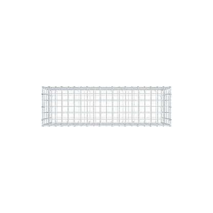 Gabion 100 cm x 50 cm x 30 cm (L x H x D), mesh size 5 cm x 10 cm, C-ring