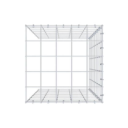Gabião Tipo 4 80 cm x 50 cm x 50 cm (C x A x P), malhagem 10 cm x 10 cm, anel C