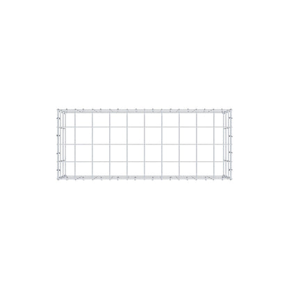 Mounted gabion type 3 100 cm x 30 cm x 40 cm (L x H x D), mesh size 10 cm x 10 cm, C-ring