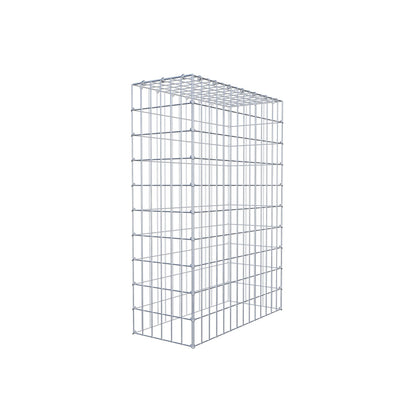 Anbaugabione Typ 3 100 cm x 70 cm x 30 cm (L x H x T), Maschenweite 5 cm x 10 cm, C-Ring