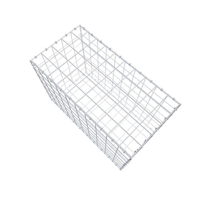 Gabione 100 cm x 70 cm x 50 cm (L x H x T), Maschenweite 10 x 10 cm, Spiralring