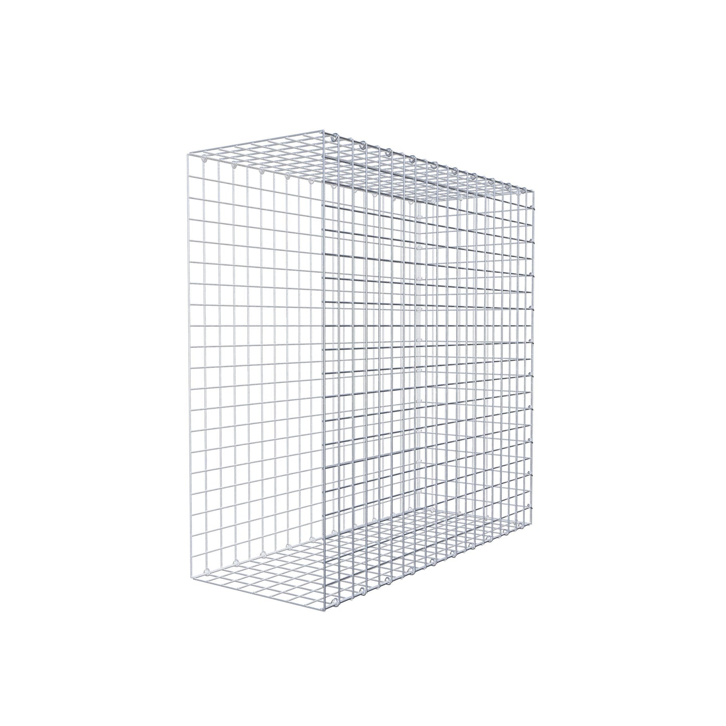 Gabião Tipo 2 100 cm x 100 cm x 40 cm (C x A x P), malhagem 5 cm x 5 cm, anel C
