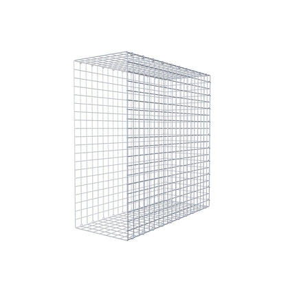 Gabião Tipo 2 100 cm x 100 cm x 40 cm (C x A x P), malhagem 5 cm x 5 cm, anel C