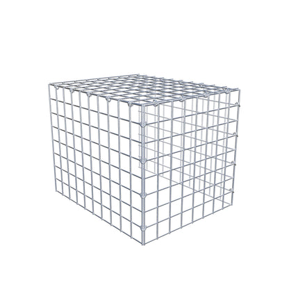 Gabião Tipo 4 50 cm x 40 cm x 40 cm (C x A x P), malhagem 5 cm x 5 cm, anel C