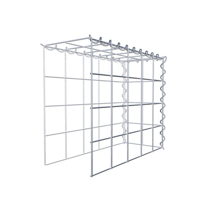 Anbaugabione Typ 4 50 cm x 40 cm x 20 cm (L x H x T), Maschenweite 10 cm x 10 cm, Spirale