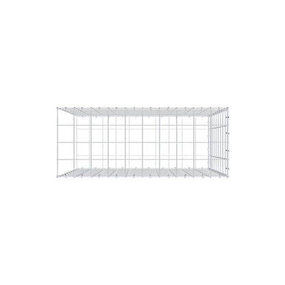 Gavión complementario de tipo 2 100 cm x 90 cm x 40 cm (L x A x P), malla 10 cm x 10 cm, anillo en C