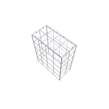 Anbaugabione Typ 3 50 cm x 40 cm x 20 cm (L x H x T), Maschenweite 10 cm x 10 cm, C-Ring