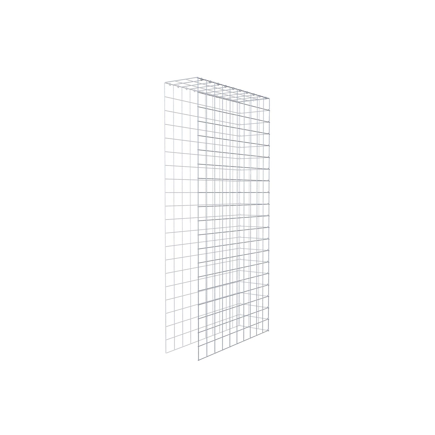 Mounted gabion type 4 200 cm x 100 cm x 30 cm (L x H x D), mesh size 10 cm x 10 cm, C-ring