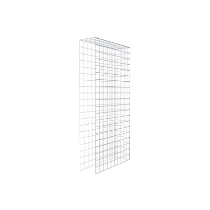 Mounted gabion type 4 200 cm x 100 cm x 30 cm (L x H x D), mesh size 10 cm x 10 cm, C-ring