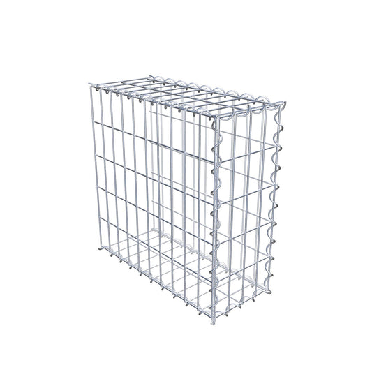 Grown-on gabion type 2 50 cm x 50 cm x 20 cm (L x H x D), mesh size 5 cm x 10 cm, spiral