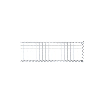Anbaugabione Typ 4 100 cm x 20 cm x 30 cm (L x H x T), Maschenweite 5 cm x 10 cm, Spirale