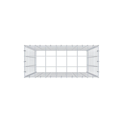 Anbaugabione Typ 3 100 cm x 70 cm x 30 cm (L x H x T), Maschenweite 10 cm x 10 cm, C-Ring
