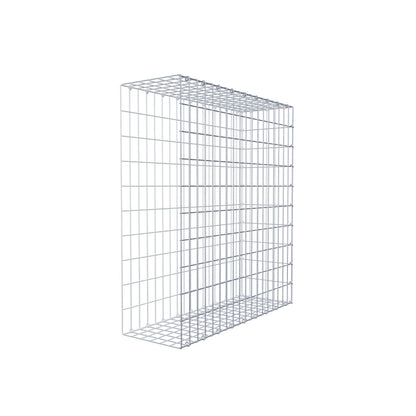 Pila adicional tipo 2 100 cm x 90 cm x 30 cm, malla 5 cm x 10 cm, anillo en C