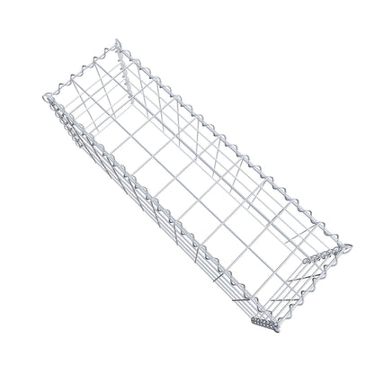 Gabião Tipo 3 100 cm x 40 cm x 30 cm (C x A x P), malhagem 10 cm x 10 cm, espiral