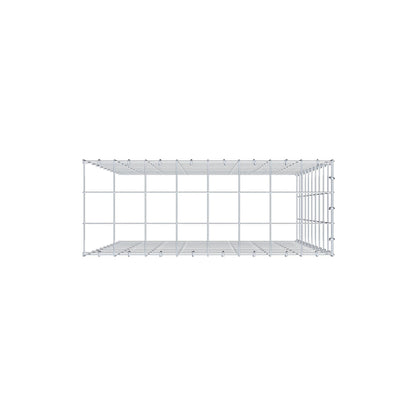 Extra gabion typ 4 100 cm x 80 cm x 30 cm (L x H x D), maskstorlek 10 cm x 10 cm, C-ring