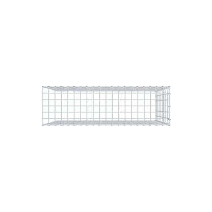 Gabião Tipo 4 100 cm x 90 cm x 30 cm (C x A x P), malhagem 5 cm x 10 cm, anel C