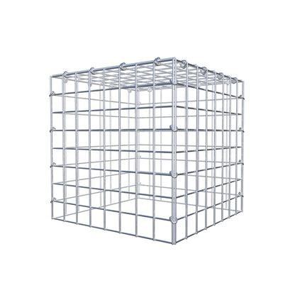 Monteret gabion type 3 40 cm x 40 cm x 40 cm (L x H x D), maskestørrelse 5 cm x 5 cm, C-ring