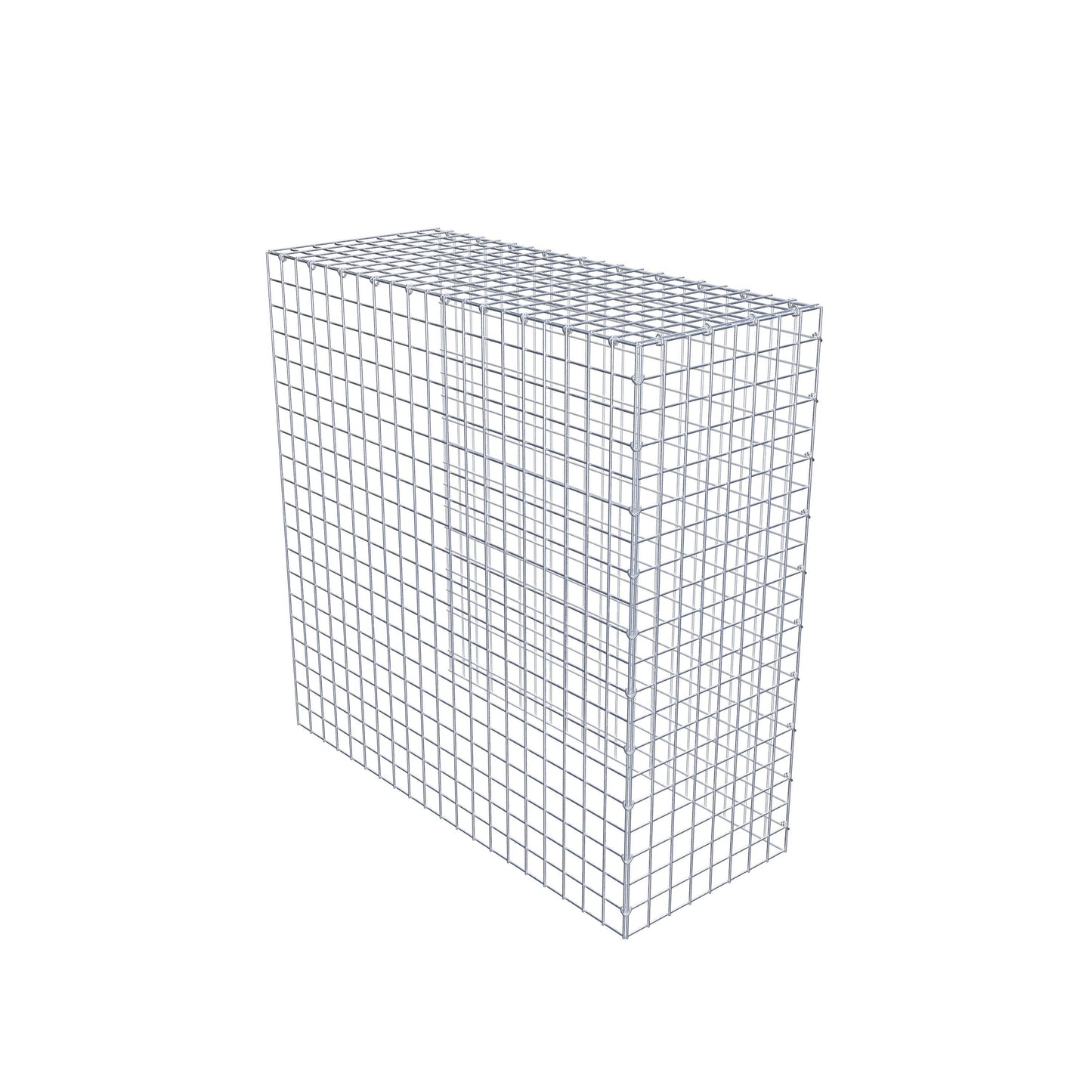 Gavión adicional tipo 4 100 cm x 100 cm x 40 cm (L x A x P), malla 5 cm x 5 cm, anillo en C